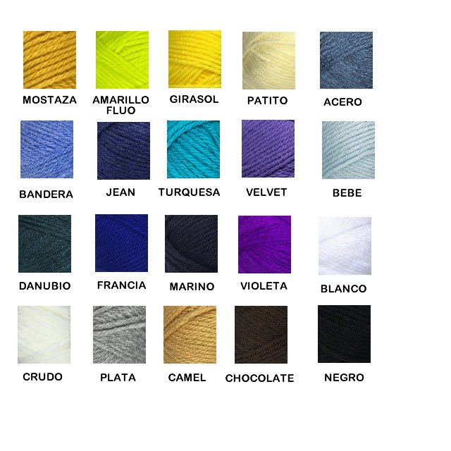 color-1 Kit cord&oacute;n tejido tricot&iacute;n 12m + alambre galvanizado 10 metros